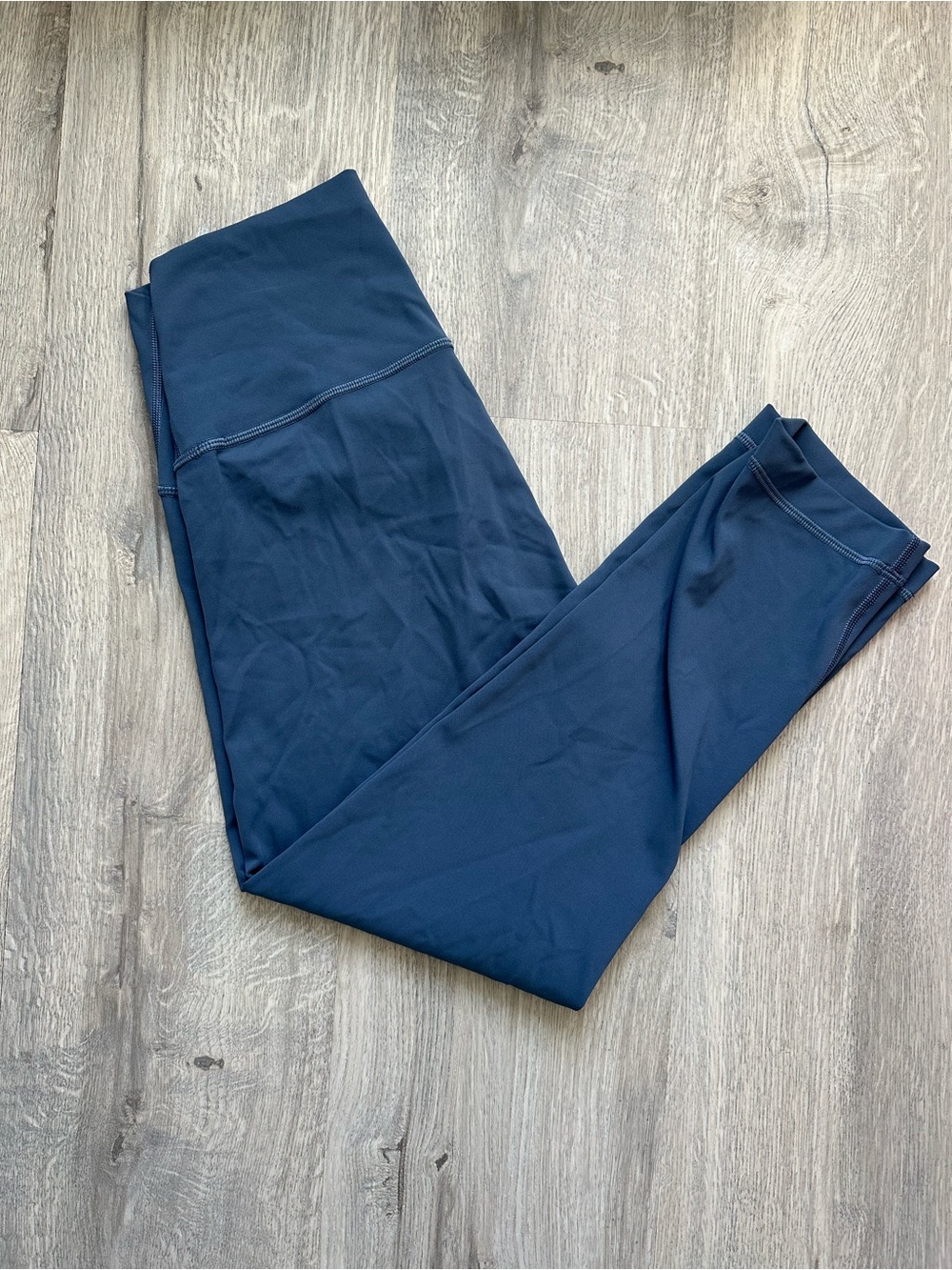Lululemon Wonder Under Crop Leggings | Blue